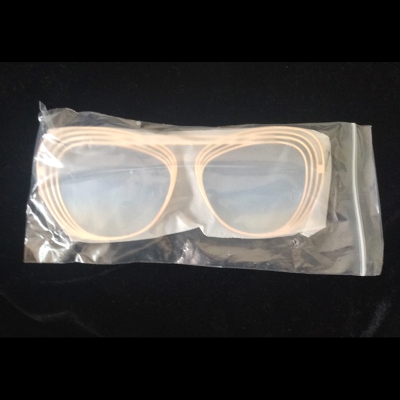 Gradient blue gold layered cat eye sunglasses - Picture 4 of 4